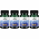 Swanson lükopeen - looduslik täiendus, mis edendab eesnäärme tervist, südame tervist ja toetab vererõhku normaalses vahemikus - meeste tervise täiendus - (60 softgels) 4 Pack