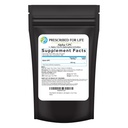 Ette nähtud elu Alpha GPC pulbriks, L-alfa-glütserüülfosforüülkoliiniks, Kognitiivse funktsiooni koliinlisandiks, Non GMO, Vegan, Sojavaba (113g)