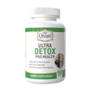 Ultra Detox Pro Health - Detox Cleanse Supplement - Kõhukinnisus Relief & Body Detox pillid koos Psyllium Husks, Apple Pectin Pulder & Glucomannan Pulber - Fiber Supplement - 90 kapslit