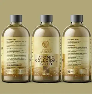 Kuldne - puhas aatomi kolloidkuldne lahendus heaolu ja vaimse selguse parandamiseks - Premium iooniline toidulisand loodusliku tervise jaoks