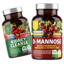 Number One Nutrition N1N Premium D-Mannose [1350mg] koos Jõhvika & Hibiskuse ja neerude puhastamisega [21 potentsed maitsetaimed] koos Jõhvikaekstraktiga, Astragalus, Uva Ursi, 2 Pack Bundle