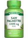 Nature's Truth Saw Palmetto ekstrakt | 120 kapslit | Mitte-GMO & Gluteenivaba toidulisand