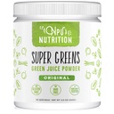 Super Greens Pulber Orgaaniline segu: Mitte-GMO täiendus, sisaldab Spirulina, Alfalfa, Spinat, Probiootikumid, Kiud- ja Seedeensüümid, Ei Kunstlikud Magusained, 30 Servings