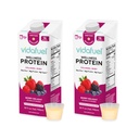 Vidafuel Wellness Protein Drink, 16g Valk 2oz Shot, 32 fl oz Karp, 2 Pack, Berry, kollageen ja vadakujook, Puuduvad kunstlikud magusained