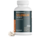 Bronson Selenium 200 mcg Immune & Antioxidant Support Essential Mineral, 250 taimset tabletti