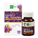 Nano Silymarin - 60 kapslit - Maksa tervise toetamine ja maksarakkude stabiliseerimine - Nanotehnoloogia suurendab imendumist kuni 99,9%