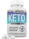 Ketogenix Keto Pills 1275MG Uus ja täiustatud valem Sisaldab Õunasiidrit Äädikat Ekstra Neitsioliiviõli Pulber Roheline Teeleht 60 kapslit