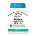 21st Century Cal Mag Zinc + D tabletid, 90 loend (pakk 2)