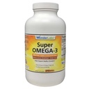 Super Omega-3 mere lipiidide kontsentraat - molekulaarselt destilleeritud | farmatseutiline klass | Sisaldab: EPA 265mg DHA 170mg - 270 Softgels