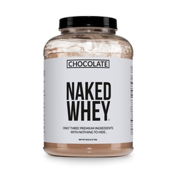 NAKED vadakuvalgulisandi pulber, šokolaad, GMO-vaba, sojavaba, gluteenivaba abi Lihaskasv ja taastumine 60 serveerimist, 5 Ib