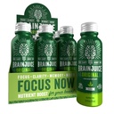 BrainJuice Focus & Energy Drink Shots, Nootropics koos Alpha GPC, B vitamiinid ja orgaaniline roheline tee kofeiin, toetab fookus, mälu ja selgus, Non-GMO, Gluteenivaba, Classic, 2,5 fl oz, 12 Pack