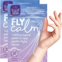 Laki Naturals Fly Calm Patch (2-Pack, 8 per Pack) | Taimepõhised koostisosad lennureiside stressiks | Rahusta oma hirm lendamise ees