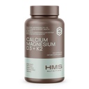 Kaltsium, magneesium, vitamiinid D3 + K2 luude tervise jaoks, immuunsuse tugi, luud ja hambad Kaltsiumi lisand naistele ja meestele, mitte-GMO, gluteenivaba, 120 kapslit