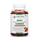 Halal Adult Multivitamiini Kummid Meestele, Naistele, Täielik igapäevane toitumisalane tugi Biotiini, Vegani, Looduslike Puuviljade Maitseainetega, Mitte-GMO, Valmistatud USA-s - Halal Vitamiinid