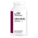 Bariatric Advantage Ultra Multivitamiini Raud - Ultra Multi Raud - Kapsli Format Multivitamiin - annab täieliku kompleksi B-vitamiine - C-vitamiini, kroomi ja rohkem - 270 kapslit