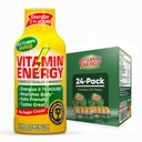 Vitamiin Energia B12 11 000% Extra Strength Energy Shot Mango 24 Pack, 260mg Natural Caffeine, B12 & B6, Nootropic Focus, Vitality, Zero Sugar, Gluteenivaba, Vegan, Kosher, 1,93 fl oz