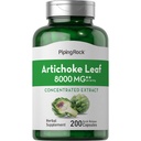 Piping Rock Artichoke Extract kapslid 8000mg | 200 pillid | Mitte-GMO & Gluteeni tasuta täiendada
