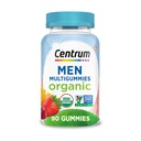 Centrum meeste orgaanilised multigummies, meeste multivitamiini Gummies, orgaaniline multivitamiin meestele, kellel on olulised toitained immuunsuse, energia ja lihaste funktsiooni jaoks - 90 Count