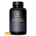 Inessa metüülitud multivitamiin meestele ja naistele - täiustatud looduslikud igapäevased mehed multivitamiinid CoQ10 100mg, vitamiinid D3, K2, A, B kompleksvitamiinid, foolhape ja tsink - 60 vegan tabletti