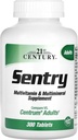 21st Century Vitamins Sentry Multivitamin & Multimineral Tabs, 300 ct