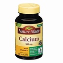 Looduse valmistatud kaltsium, 500 mg, D-vitamiiniga, tabletid, 130 loend (pakk 3)