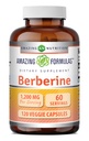 Amazing vormelid Berberine Supplement | 1200 Mg per Serving | Veggie kapslid | Non-GMO | Gluteenivaba | Made in USA (1 Pack, 120 Count)