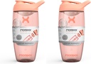 Promixx PURSUIT Protein Shaker Pudel – Premium Sports Blender pudelid valgusegude ja toidulisandi raputamiseks – Lihtne puhas, vastupidav valgu Shaker Cup (Pack of 2)