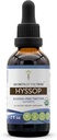 Hyssop USDA orgaaniline | Alkoholivaba ekstrakt, suure tugevusega taimsed tilgad | Valmistatud 100% sertifitseeritud orgaanilisest hüposopist (Hyssopus officinalis) Kuivatatud ürdist (2 oz)