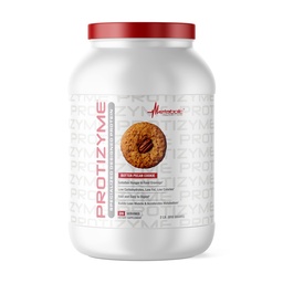 Metaboolne toitumine, protizyme, 100% vadakuvalgu pulber, kõrge valk, madal süsivesik, madala rasvasisaldusega vadakuvalk, seedeensüümid, 24 olulist vitamiini ja mineraali, Või Pekani küpsis, 2 naela (26 ser)