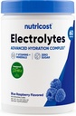 Nutricost Electrolyte Complex Powder (60 Servings, Blue Raspberry) - Hydration Supplement Drink Mix with Vitamins and Minerals