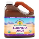 Lily of the Desert Aloe Vera Juice - Orgaaniline, säilitusaineteta Sisefilee Aloe Vera jook looduslike seedeensüümidega soolestiku tervise, kõhu reljeef, heaolu, hõõguv nahk, 128 Fl Oz
