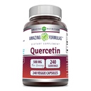Amazing valemid Quercetin 500mg Veggie kapslid täiendada | Mitte-GMO | Gluteenivaba | toetab üldist tervist ja heaolu (240 loend)
