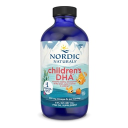 Nordic Naturals Laste DHA, Orange - 8 oz lastele - 530 mg Omega-3 EPA & DHA - Aju areng ja funktsioon - Non-GMO - 96 Servings