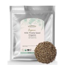 Starwest Botanicals Orgaaniline piimaohakas Seed Terve - lahtise lehe piimaohakas tee ja keetmine, sega mahla, Lisa Smoothies, kaerahelbed & jogurt, Certified Kosher, Non-GMO - Bulk 1 lb Bag