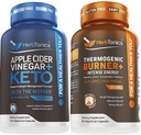 Herbtoonika Õunasiidri äädikas + Keto BHB valem - seedimine ja detox tugi, isukontrolli täiendus.