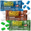 MEG Gum - militaarenergia Gum | 100 mg kofeiini tüki kohta - 15 tükk proovipakk - energia ja keskendumine tulemuslikkuse suurendamiseks