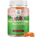 USDA Organic Kids Multivitamiin Gummies - Vegan Organic Multivitamiinid lastele 2+ koos 14 olulise vitamiini ja mineraalidega - Daily Gummy Multivitamiinid Vegan Pähklivaba & Non-GMO (120 Count)