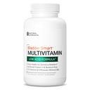 Madala happega multivitamiin tundlikele põiedele | 12 vitamiini ja 9 mineraali | Puhverdatud C-vitamiini ja Burdock Juur | USA Valmistatud | 60 kapslit