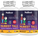 NuBest Bundle Tall 10+ 60 kapslit Pikad lapsed 60 närimistabletti | Laste ja teismeliste kasvutoetus | Kaltsium, vitamiinid D3 K2, kollageen ja maitsetaimed