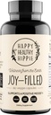 Joy-Filled Mood Support Supplement - 7 Herb Complex w/St. Johns Wort (180 Ct) | Rhodiola Rosea, Eleuthero, Ashwagandha | Stressi leevendamine - aitab rahustada meelt ja keha | 100% taimepõhised õnnelikud pillid