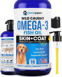 Omega 3 kalaõli koertele - parem kui lõheõli koertele - koera kalaõli lisand - vähendage kukkumist ja sügelemist - toetab liigeseid, aju, südame tervist - koera nahka ja mantlit - kalaõli vedelik