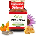 Immuunsüsteemi tugisammas - Propolise looduslik segu, Royal Jelly, Echinacea ja C-vitamiin - suurendab tervislikku taimepõhist 90 kapslit (pakk 1)
