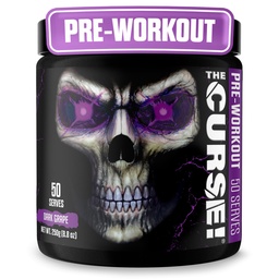 JNX Sports needus! Pre Workout pulber meestele ja naistele, kofeiin, beeta-alaniin, kreatin, L-tsitrulliin, 50 serveerimist, tume viinamarjamaitse - Suurendage energiat, jõudu ja keskendumist