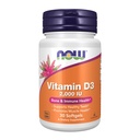 NOW Foods Supplements, Vitamiin D-3 2,000 RÜ, kõrge potentsi, struktuuritoetus *, 30 Softgels