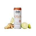 LEILO | Kava Powered Moscow Mule Mocktail Drink | 12-Pack – Sugar-Free & Non-ALC Funktsionaalne Lõõgastustoetus | 12 fl oz Cans (Pack of 12)