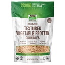 NOW Foods, Organic Textured Soy Protein Granules, Non-GMO, Versatile, Taimne Allikaga Valk, 8-Ounce (Pakendamine Võib erineda)