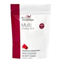 Bariatric Advantage Multi Chewy Bite - pehme närimismultivitamiin bariaatrilise kirurgia patsientidele - näritav multivitamiin foolhappega, vitamiin D3 & More - maasika arbuusi maitse - 60 krahv