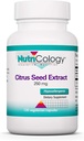 Nutrikoloogia Citrus Seed Extract Supplement - Greipfruit Seed Extract 500mg, Toetab Metaboolne funktsioon, Saasteainete Vaba, Taimetoitlikud Kapslid - 120 Count
