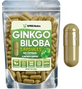 XPRS Nutra Ginkgo Biloba kapslid - Gingko Biloba kapseldatud kognitiivsed toidulisandid - Vegan Sõbralik Ginkoba Biloba - Immuunsuse suurendamine Ginkgo Biloba kapslid - 180 loend