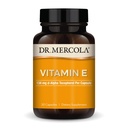 Dr Mercola E-vitamiin - toetab tervislikku nahka ja antioksüdantide seisundit - tokoferoolid ja tokotrienoolid segu - mitte-GMO, gluteenivaba ja sojavaba - 30 kapslit (30 serveerimist)